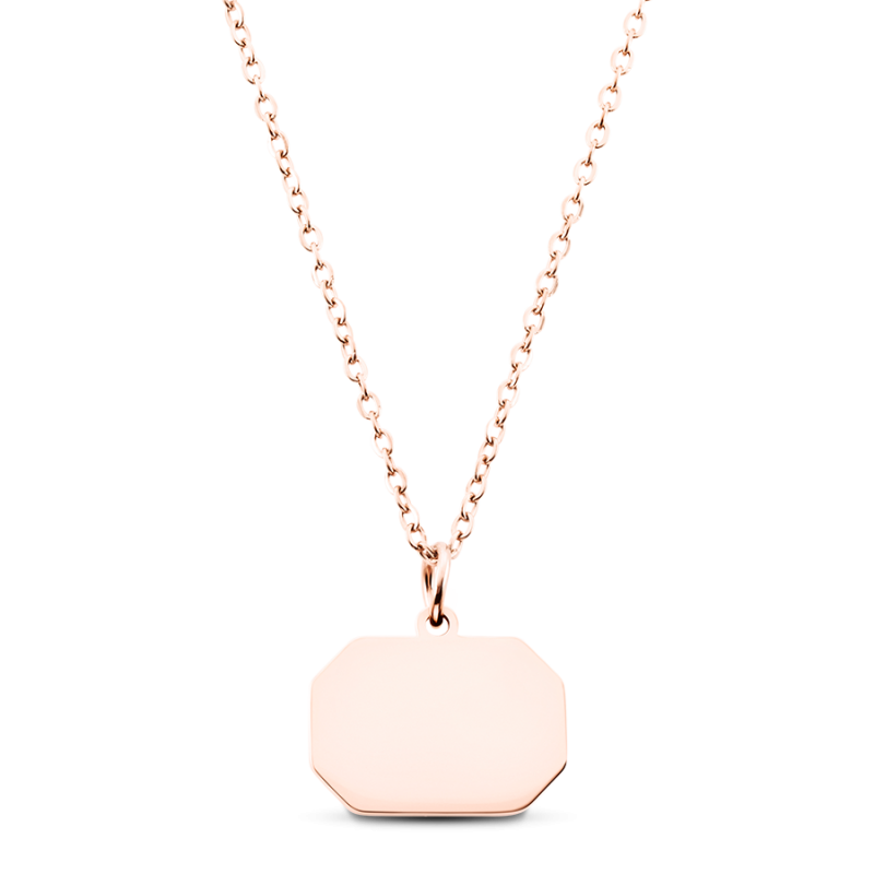 Personalised Illustration Necklace - Rosegold - 61