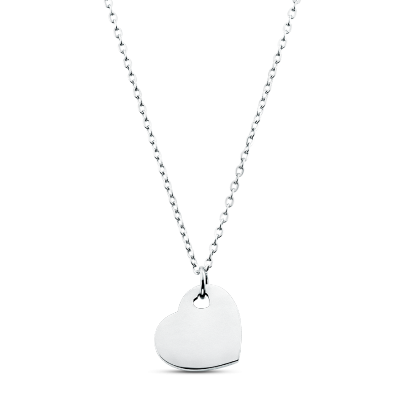 Personalised Drawing-to-Engraving Necklace - Silver - 60