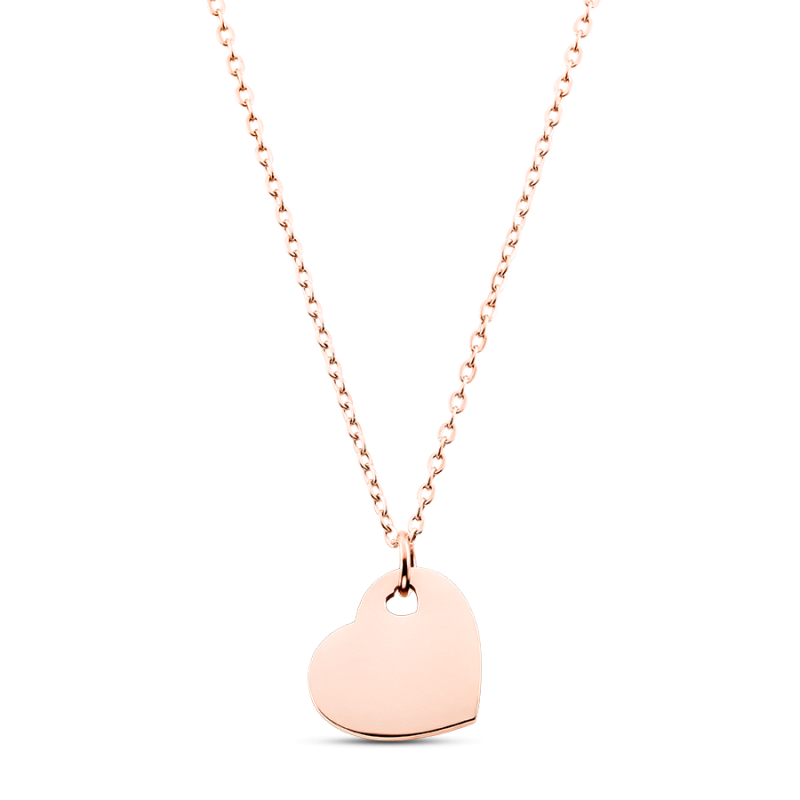 Personalised Drawing-to-Engraving Necklace - Rosegold - 61